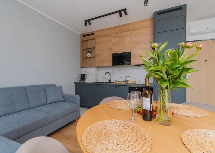 Mierzeja - Park Ii, Z Jedna Sypialnia, 500 M Od Plazy, Bezplatny Meleks Apartamento