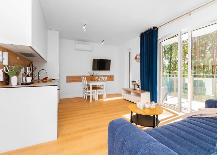 Mierzeja - Park Ii, Z Jedna Sypialnia, 500 M Od Plazy, Bezplatny Meleks Stegna (Pomerania)