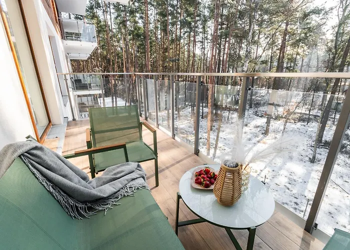 Mierzeja - Park Ii, Z Jedna Sypialnia, 500 M Od Plazy, Bezplatny Meleks Apartamento