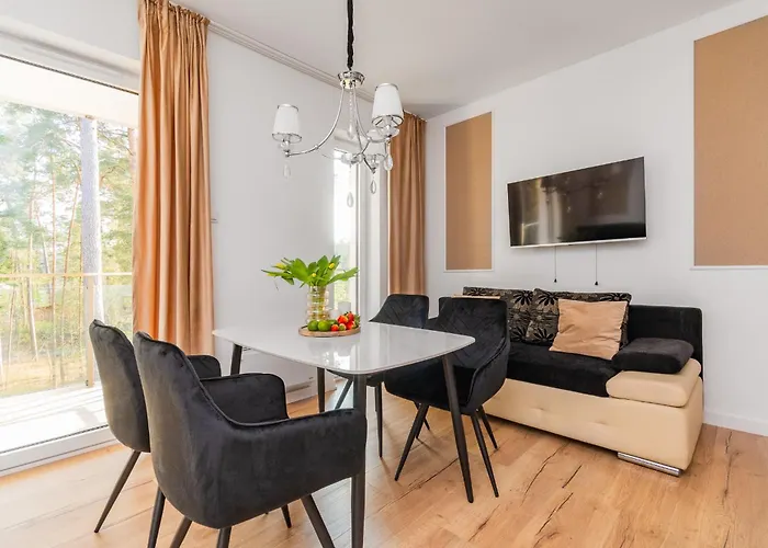 Mierzeja - Park Ii, Z Jedna Sypialnia, 500 M Od Plazy, Bezplatny Meleks Apartamento Stegna (Pomerania)