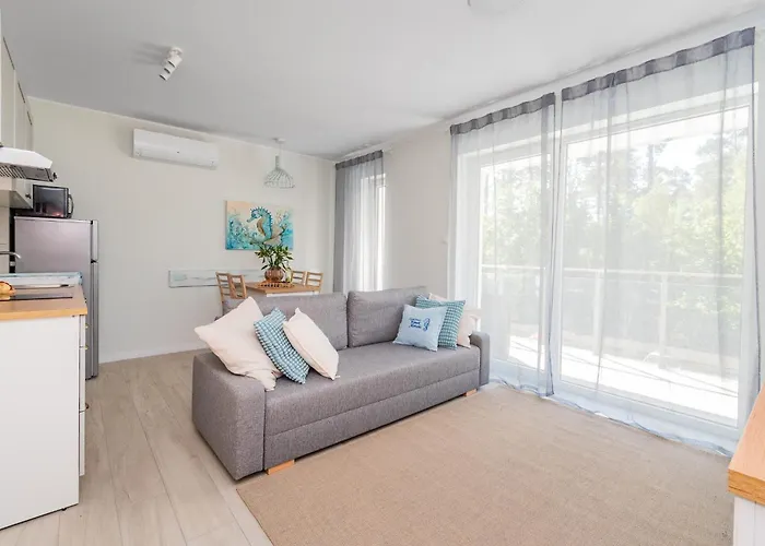 Mierzeja - Park Ii, Z Jedna Sypialnia, 500 M Od Plazy, Bezplatny Meleks